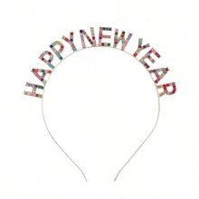 Women's New Year Headwear, Rhinestone New Year Headwear, 2025 New Year Supplies, New Year Headwear, New Year Decorations