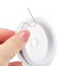 1 Roll 304 Stainless Steel Smooth Wire, Suitable For Handcraft DIY