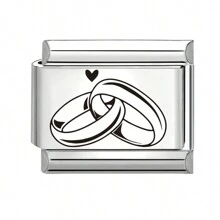 1pc Engraved DIY Jewelry Accessories, Chessboard Cat, Heart Elements, For DIY Bracelet, Necklace, Ring, Anklet, Fashionable, Delicate, Cute Handmade Modular Bracelet, Suitable For All Summer, School