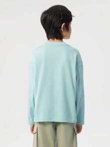 Balabala Striped Long-Sleeve T-Shirt For Boys And Girls, Spring