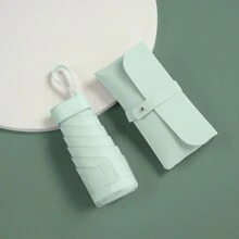 1PC Capsule Umbrella, Pocket Umbrella, Portable Folding Umbrella, Waterproof, Sun Protection, UV Protection Multifunctional Umbrella, Can Be Used For Travel, Very Compact And Convenient To Carry