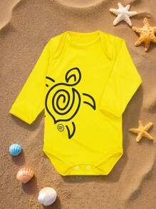 Young Boys Jumpsuits - Màu vàng - Xem 1