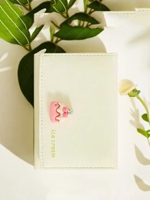Gepersonaliseerde minimalistische drievoudige multi-kaart portemonnee met contant geldvak, lichtgewicht en compact, geschikt voor vrouwen, studenten. Verkrijgbaar in zwart, roze, blauw, groen, paars, beige. Geweldig voor vrienden, familie, afstuderen, terug naar school, verjaardagen, vakanties, jubileumcadeaus