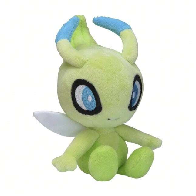 Pokemon Center: Sitting Cuties: Celebi Plush # 251 -  Generation 2 - 6 In - 彩色 - 查看 1