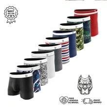 Kit 10 Cuecas Boxer Masculino Cueca  Box Masculina