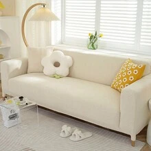 1 pieza Funda de sofá a rayas jacquard elástica todo incluido para las cuatro estaciones, funda de sofá antideslizante y extraíble para decoración del hogar - 1 plaza: Adecuado para sofás de 90-125 cm (35,43-49,21 pulgadas) de largo / 2 plazas: Adecuado para sofás de 145-170 cm (57,1-67,93 pulgadas) de largo / 3 plazas: Adecuado para sofás de 190-210 cm (74,8-82,68 pulgadas) de largo / 4 plazas: Adecuado para sofás de 235-280 cm (92,52-110,24 pulgadas) de largo