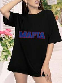 Buffalo Mafia Women's Women T-Women's Shirt - Stylish Trendy Design