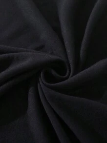 Men's Basic T-Shirt Alpha Male Funny Meme 100% Cotton - 黑色 - 查看 3