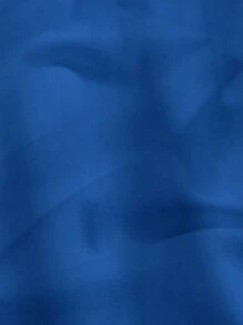 Young Boy Summer Short-Sleeved Happy Day Eating Hamburgers And Cakes Playing Skateboard Lettering Printed Round-Neck T-Shirt - Royal Blue - View 3