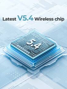 havit LIFE 01T 无线运动耳机，入耳式/半入耳式耳机，ENC 主动降噪，触控 HiFi 立体声耳机，带麦克风，兼容 iPhone/三星/华为/小米 - 黑色 - 查看 9