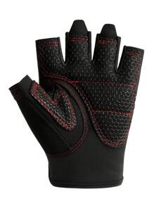 1 Pair Outdoor Sports Fitness Half Finger Gloves, Spring Sports Cycling Hiking Anti-Slip Gloves For Men - Multicolor - View 10