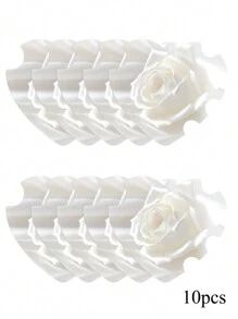 10 件心形指甲圆盘美甲展示卡手工指甲摄影道具纸板按压式指甲沙龙配件美甲技术道具指甲自拍展示板适合美甲师 - 彩色 - 查看 8