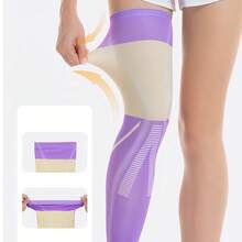 1 قطعة من حماية الركبة، وسادة ركبة لكلا الجنسين مانعة للانزلاق والضاغطة، خفيفة الوزن، تستخدم للضغط واللياقة البدنية والجري والرياضات الخارجية ورقصات وأعمال يومية - متعدد الألوان - مشاهدة 12