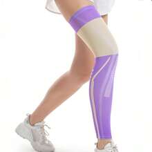 1 قطعة من حماية الركبة، وسادة ركبة لكلا الجنسين مانعة للانزلاق والضاغطة، خفيفة الوزن، تستخدم للضغط واللياقة البدنية والجري والرياضات الخارجية ورقصات وأعمال يومية - متعدد الألوان - مشاهدة 8