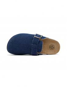Women's Comfortable Versatile Slip-On Slippers, Suitable For Home, Vacation, Casual Wear, Spring/Autumn - Dusty Blue - View 3
