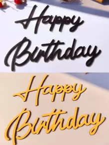 Custom Acrylic Cake Decoration Creative Party Dress - Multicolor - View 6