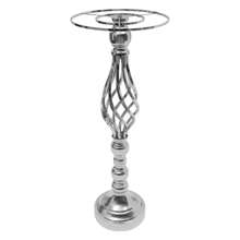 10 Pcs 19.3 Inches Tall Crystal Flower Stand Wedding Road Lead Tall Flower Holders Centerpiece Crystal Flower Metal Flower Vase For Reception Tables Wedding Supplies - Bạc - Xem 4