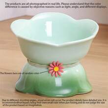 陶瓷猫爱好者和猫妈妈爱碗，猫/狗爱好者礼物和狗/猫妈妈爱宠物饮水/进食碗，5 种颜色可选，猫/狗爱好者礼物和狗/猫妈妈爱宠物用品 - 彩色 - 查看 13