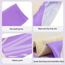 1 قطعة من حماية الركبة، وسادة ركبة لكلا الجنسين مانعة للانزلاق والضاغطة، خفيفة الوزن، تستخدم للضغط واللياقة البدنية والجري والرياضات الخارجية ورقصات وأعمال يومية - متعدد الألوان - مشاهدة 5