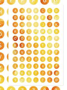 8pcs/Set Letter & Number Stickers 8 Color Combos Waterproof & Wear-Resistant - Ideal For DIY, Journals, & Alphanumeric Designs,School Supplies,Back To School