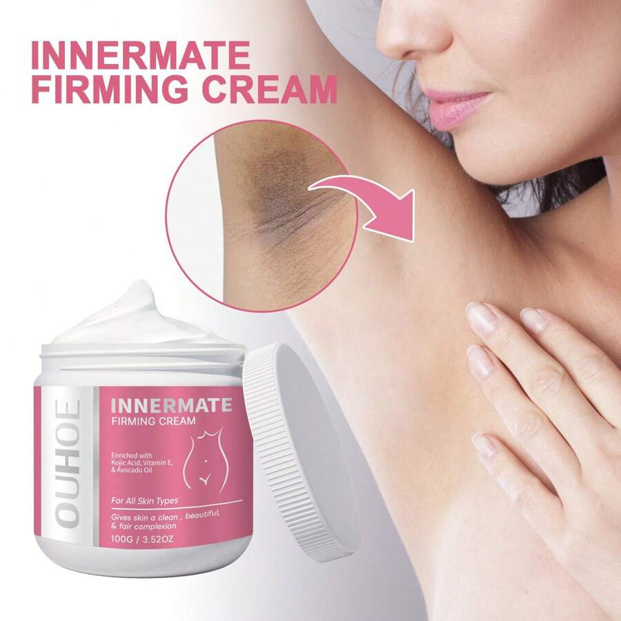 1pc/3pcs Body Whitening Cream For Repairing Joints And Inner Thighs, Dullness, Moisturizing, Brightening And Brightening The Skin - trắng - Xem 1