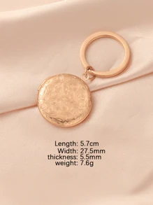 Personalized Keychain With Photo, Photo Locket Keychain, Memorial Jewelry, Anniversary Locket Keychain, Mom Gift, Wedding Gift, Gift For Her,Keychain Gift For Boyfriend, Girlfriend, Wife, Husband, Unique Gift For Valentine's Day, Birthday Anniversary, Wedding, Valentine's Day, Ideal Gift For Father, Mother, Classmate, Gift,Dawg,Engraved,Durable,Stainless,Colorful,Cute,Adorable,Funny,Kawaii,Y2K,Stylish,Unisex,Casual,Custom,Personalized,Unique,Customized,Ideal Gifts For Him,Ideal Gifts For Her,Her,Boyfriend,Girlfriend,Family,Friends,Children,For Anniversaries,For Birthdays,For Graduation,For Housewarming,For Weddings,Bag Charms - Multicolor - View 11