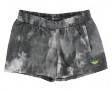 Adidas Originals Shorts Tie Dye Womens Active Shorts - Xám Năm/Đen - Xem 1