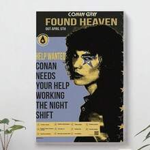 Framed Conan Gray Found HeavenPoster Poster Decoration Wall Art Poster Corridor Decoration Wall   Poster Canvas Art Art Art Canvas Painter House - Framed - View 3