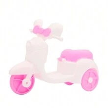 Prepare el viaje de la muñeca: hay una motocicleta de juguete, un hermoso conjunto de ropa, un sombrero y zapatos a juego perfectos, y la muñeca está feliz de salir. (Excluyendo las muñecas, los accesorios son de colores aleatorios) Adecuado para muñecas de 11.5 pulgadas