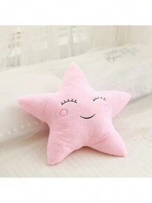 1pc Christmas Decor New Plush Cloud, Moon, Star, Raindrop Throw Pillow, Soft Cushion, Cloud Plush Doll, Children Gift - Multicolor - View 13