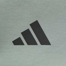 Adidas 2025 男式 D4T 圆领运动衫/套头针织连帽衫 JI8166 - 綠色 - 查看 4