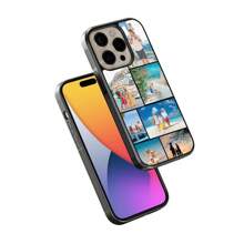Personalized Custom Picture Collage Phone Case - Custom Photo Phone Case - Photo Collage IPhone 16,15,14,13 - Multicolor - View 5
