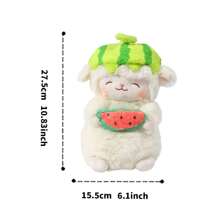 Miniso Sheep Baa Series - Adorable Fruit-Themed Standing Plush Lambs(1 PC)