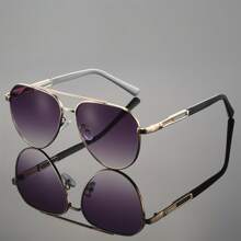 Unisex Spring Silicone Temple Fashion Business Sunglasses, Outdoor Driving Cycling Fishing Sports UV400 Protective Party Travel Gift Glasses - Multicolor - View 6