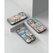 Personalized Custom Picture Collage Phone Case - Custom Photo Phone Case - Photo Collage IPhone 16,15,14,13 - Multicolor - View 4