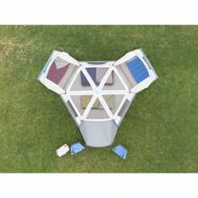 16-Person Cabin Tent For Camping With 2 Removable Room Dividers - 1 - View 5