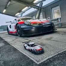 LEGO Technic 保时捷 911 RSR 赛车模型积木 42096，独家收藏套装，儿童礼物，男孩和女孩，圣诞节礼物冬季礼物感恩节礼物彩色积木 - 1色 - 查看 5