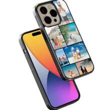 Personalized Custom Picture Collage Phone Case - Custom Photo Phone Case - Photo Collage IPhone 16,15,14,13 - Multicolor - View 11