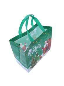 可爱卡通派对厚无纺布手提袋，适用于零售店、精品店、超市 - 彩色 - 查看 8