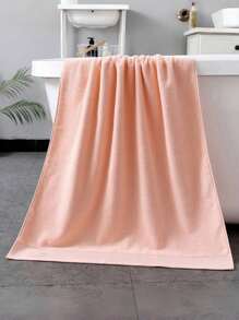1pc Segmented Faux Pearl Towel, Simple & Elegant Luxury Bathroom Hand/Bath Towel, Super Soft, Absorbent, Skin-Friendly, Suitable For Bathroom, Gym, Hotel, Beach, Daily Necessity, Perfect Gift For Home And Travel