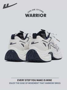 WARRIOR Warrior Fashionable Retro Sports Shoes For Women Spring And Summer Lightweight Comfortable Breathable Running Shoes Modest Style Casual Sneakers Applicable Throughout The Yearwear-Resisting All-Day Wear Training Sneakers Little White Shoes