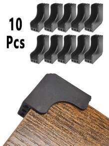 10 piezas, protector de bordes de muebles, envoltorio de esquina de marco de fotos, protector de esquina de vidrio de mesa, protector de esquina anti-colisión, material de envoltorio de esquina de plástico para muebles y marcos de fotos, protector de muebles, anti-colisión de muebles, protector de esquina - Multicolor - Ver 1