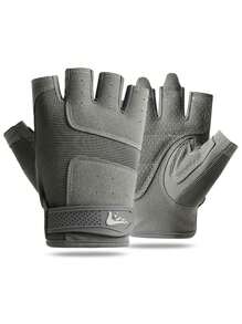 1 Pair Outdoor Sports Fitness Half Finger Gloves, Spring Sports Cycling Hiking Anti-Slip Gloves For Men - Multicolor - View 18