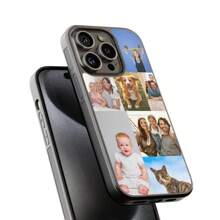 Personalized Custom Picture Collage Phone Case - Custom Photo Phone Case - Photo Collage IPhone 16,15,14,13 - Multicolor - View 3