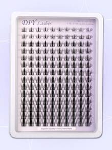 Himirell 140pcs Fairy Lash Clusters C Curl Manga Lashes MIX 8-16mm Wispy Soft Natural Lashes DIY Clusters Individual False Eyelashes, Easy To Wear, Reusable For Daily Makeuplash Clusters,Eyelash Clusters,Individual Eyelashes,Lashes,Fake Lashes - C - View 8