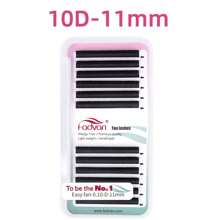 FADVAN Fadvan Easy Fanning Eyelash 0.05/0.07/0.10 C/D 9-17mm 15-20mm Mix Extensions Blooming Eyelashes Flare Eyelashes Russian Volume Auto Fan Eyelashes Natural Cilia Silk Lashes ,Natural, Lash Tech Supplies