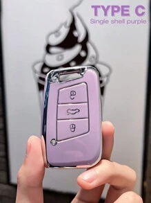 1 件 TPU 汽车钥匙套，适用于新款宝来速腾 Polo 钥匙套，探索，柔软 TPU 保护，理想礼物 - 均碼 - 查看 6