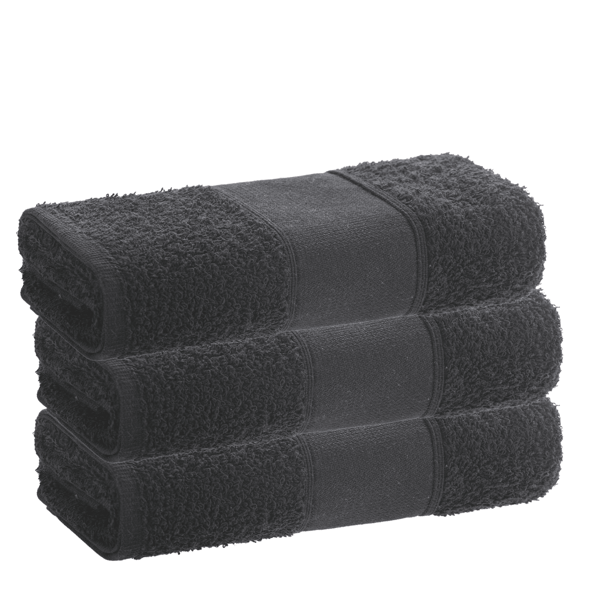 03 Toalhas Para Academia Esporte Rosto Fitness Malhar 100% Algodão 28cm x 80cm Toque Suave