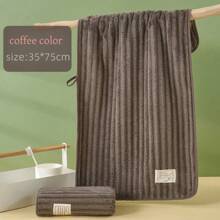 Soft Coral Fleece Towels - Face Towels For Home Use - Thick Hand Towels - Absorbent & Quick Dry Sports Towels - Approx. 35*75cm