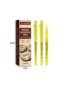 Wood Burning Pen Marker Tip For Pyrography Art, Burning Effects - Multicolor - View 4